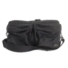 ポーター PORTER 吉田カバン フォース 2WAY ウエストバッグ ショルダー ボディ 斜め掛け 855-07418 黒 ブラック 鞄