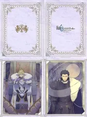 【中古】原画イラストボード Fate/Grand Order -神聖円卓領域キャメロット- Paladin; Agateram 第1弾特典付き前売り券特典 フォルダ付きクリアポートレート B