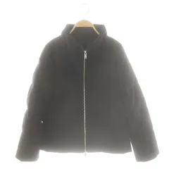 グリーンレーベルリラクシング ユナイテッドアローズ green label relaxing シャギー ショート ダウン コート スタンドカラー 36 紺 ネイビー /AT ■OS