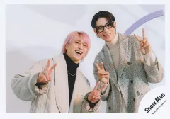 【中古】生写真(STARTO) Snow Man/ラウール・佐久間大介/横型・上半身/シングル「LOVE TRIGGER / We’ll go together」MV＆ジャケ写オフショット/公式生写真