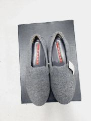 PRADA プラダ スリッポン スニーカー グレー 36