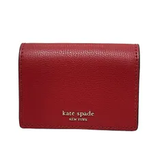 Kate spade(ケイトスペード) 2つ折り財布 シルビア ミニ キーリング ウォレット PWRU7239 レッド パスケース・キーリング付き レザー