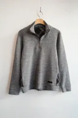 BLACK LABEL CRESTBRIDGE ハーフジップアップ ニット