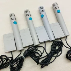 【動作未確認】【4個セット】ニンテンドー ゲームキューブ  マイクコントローラ DOL-022 Nintendo 任天堂 Game Cube  GC DJ4