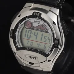 稼働 カシオ W-753 タイドグラフ QZ デジタル文字盤 メンズ腕時計 KRH 2000000 NSK
