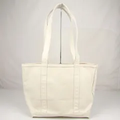 エルエルビーン トートバッグ USA製 #112636 ボートアンドトート ショルダー キャンバス 鞄 メンズ レディース ベージュ L.L.Bean 【中古】
