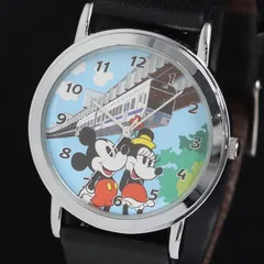  保/箱付 ミッキーマウス/ミニーマウス ディズニー V821-0240 QZ キャラクター文字盤 メンズ/レディース腕時計 HSN 2000000 NSK