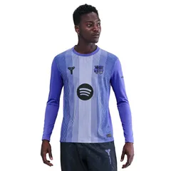 【送料無料・匿名発送】ナイキ Nike バルセロナ 25/26 アウェイ GK ユニフォーム 長袖 新品 並行輸入 紫