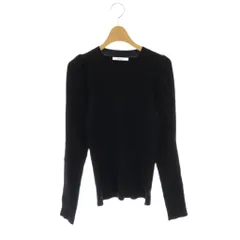 スナイデル SNIDEL 23AW パフスリーブニットプルオーバー セーター 長袖 F 黒 ブラック /AT ■OS ■SH