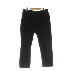 ビームス BEAMS テーパードパンツ コーデュロイ M 黒 /MI ■OS ■AD