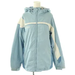 コロンビア Columbia ヴィンテージ裏起毛スポーツジャケット M ライトブルー ホワイト ブルー /DO ■OS ■SH