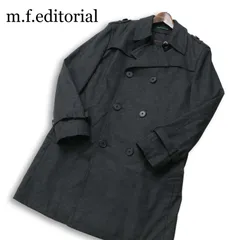 m.f.editorial タカキュー 秋冬 中綿 ライナー★ トレンチ コート Sz.L　メンズ ビジネス ビジカジのサムネイル