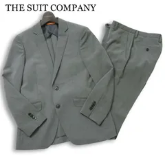 THE SUIT COMPANY スーツカンパニー 通年★ スーツ セットアップ ジャケット スラックス Sz.165cm-6Drop メンズ 灰 グレー