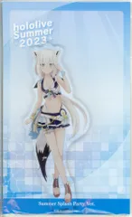 カバー株式会社 ホロライブサマー2023 ホロライブ 白上フブキ/3Dアクリルスタンド サマースプラッシュパーティver