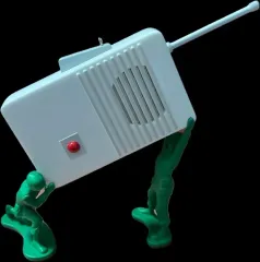 トイストーリー ディズニーホールマーク グリーンアーミーメン 無線機