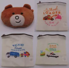 【中古】バッグ 全4種セット 「トミカとトム まる?しかく?ポーチ」