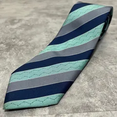 【ストライプ】レジメンタルストライプネクタイ　マルチカラー　ブルー　ネイビー　ライトブルー　水色　シンプル　可愛い　ビジネス向け　寒色系