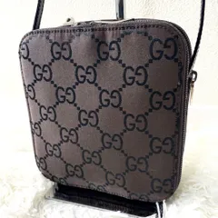 グッチ　GUCCI ショルダーバッグ　ジャンボ　ブラウン　レディース　メンズ