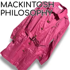 MACKINTOSH PHILOSOPHY マッキントッシュ フィロソフィー ピンク レディース アウター ジャケット レインコート サイズ38(Mサイズ相当) 001421H