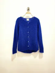 ZARA ザラ ニットウェア ブルー カーディガン 11-12歳