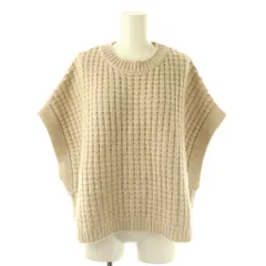 ジャーナルスタンダード ラックス JOURNAL STANDARD LUXE 23AW カシミヤMIXワッフルニットベスト プルオーバー ベージュ /DF ■OS