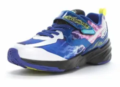 【moonstar】SKLSHOTER SK 0071 BLUE (19cm-21.5cm) ムーンスター スキルシューター ブルー 子供靴 キッズ ジュニア スニーカー ジンライ 雷スキル 抗菌防臭 運動会 男の子