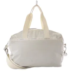 レスポートサック LesportSAC トートバッグ ショルダーバッグ 2way 斜め掛け ナイロン ホワイト /YO7