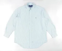 ポロラルフローレン ストライプ オックスフォードシャツ 16 - 32