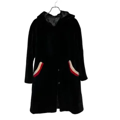  VESGIOIA ベスジョーア ジャケット レザー コート アウター ブラック ブラック レディース サイズ不明  【RE342】