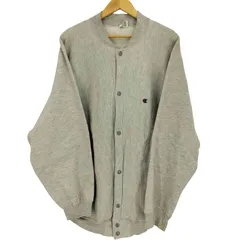 チャンピオン Champion 80s USA製 トリコタグ後期 REVERSE WEAVE リバースウィーブ スウェット カーディガン メンズ import：XL 