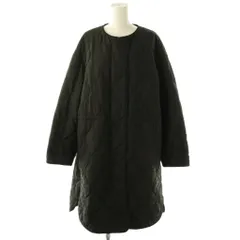 B&Y ユナイテッドアローズ BEAUTY&YOUTH ビューティー&ユース 23AW キルティングコート ノーカラー 中綿 S ブラック /ES ■OS