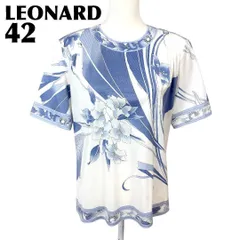 レオナール LEONARD 半袖シャツ 中古・古着通販】LEONARD (レオナール) 半袖総柄シャツ ホワイト