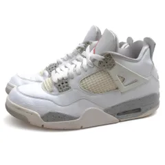 ナイキ／NIKE シューズ スニーカー 靴 ローカット メンズ 男性 男性用 レザー 革 本革 ホワイト 白  CT8527-100 Air Jordan 4 White Oreo エアジョーダン4