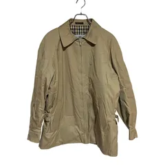  Aquascutum アクアスキュータム スイング トップ ジャケット アウター ベージュ フルジップ メンズ サイズ不明  【RE343】