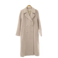 アプワイザーリッシェ Apuweiser-riche パールボタン ロングコート アウター 1 ピンク /DF ■OS