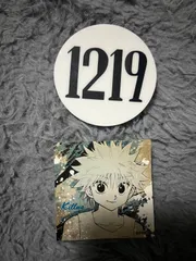 ハンター試験ナンバープレートアクリルバッジ＆ステッカーコレクション　キルア