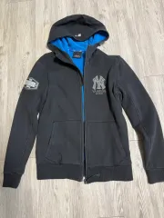 MLB ニューヨーク・ヤンキース 起毛 ジップアップ フーディー ブラック 95