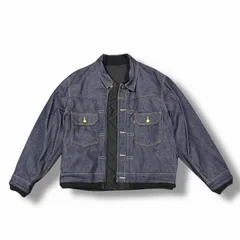 未使用 Sacai  × Levi's 25SS リバーシブルツイルトラッカーデニムジャケット デニムジャケット サカイ  × リーバイス 25-03707M インディゴ 3 （7871M）