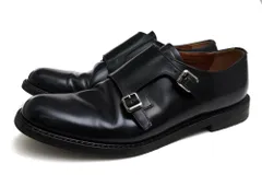 チャーチ／Church's シューズ ビジネスシューズ 靴 ビジネス レディース 女性 女性用 レザー 革 本革 ネイビー 紺  LORA R ローラ ダブルモンクストラップ プレーントゥ