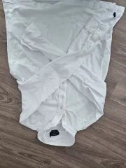 1+1 행사 폴로 ラルフローレン 白 シャツ+フードTシャツ 出品