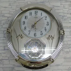 【動作品】CITIZEN 電波掛時計 4MN-430（018）