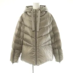 ヘルノ HERNO ウルトラライトナイロン ダウン コート ジャケット ジップアップ 44 グレー PI001940D /HK ■OS