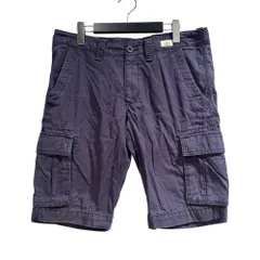トミーヒルフィガー TOMMY HILFIGER ハーフパンツ ショート 34 紺 ネイビー ■GY58