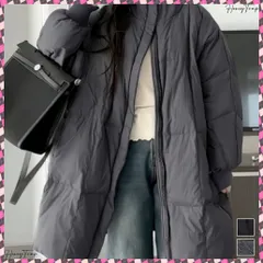 送料無料  スタンドカラー中綿ダウンコート ゆったり フェイクダウンジャケットレディース暖かいミドル丈コート通勤通学防風防寒アウター冬 韓国風エコダウンコート着やせ体型カバー あったか中綿コート カジュアルアウター おしゃれコート軽い