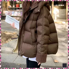 送料無料  ダウンジャケットフード付きダウン風コート レディース 暖かい中綿ジャケット カジュアルアウタージャンパー 韓国風キルティングジャケット 防寒防風フーディアウター冬 厚手暖かいブルゾン エコダウンアウター あったか中綿コート