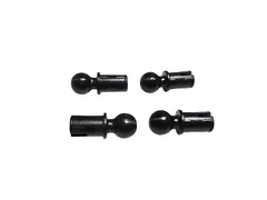 レゴ★未使用！黒色のボール付固定ペグ４点セット