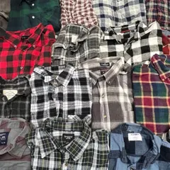 【特別ページ】ネルシャツ10枚　サイズ指定　XL〜2XLサイズ10枚