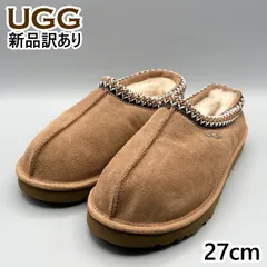 【新品】UGG スリッポン ムートンシューズ チェスナット USA9/JP27cm タスマン メンズ/男性用 5950 アグ (ug150)