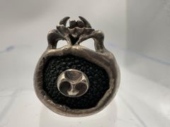 ヴィンテージ SILVER 三葉虫 化石リング 指輪 シルバー 約11号 - メルカリ