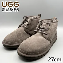 UGG ムートンブーツ チャコール USA9/JP27cm ニューメル メンズ/男性用 3236 アグ (ug177)